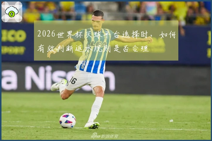 2026世界杯买球平台选择时，如何有效判断返水规则是否合理